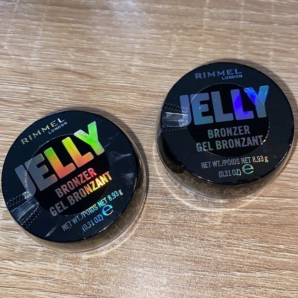 2 Rimmel jelly bronzer set of 2 gel golden touch 002 sealed brand new